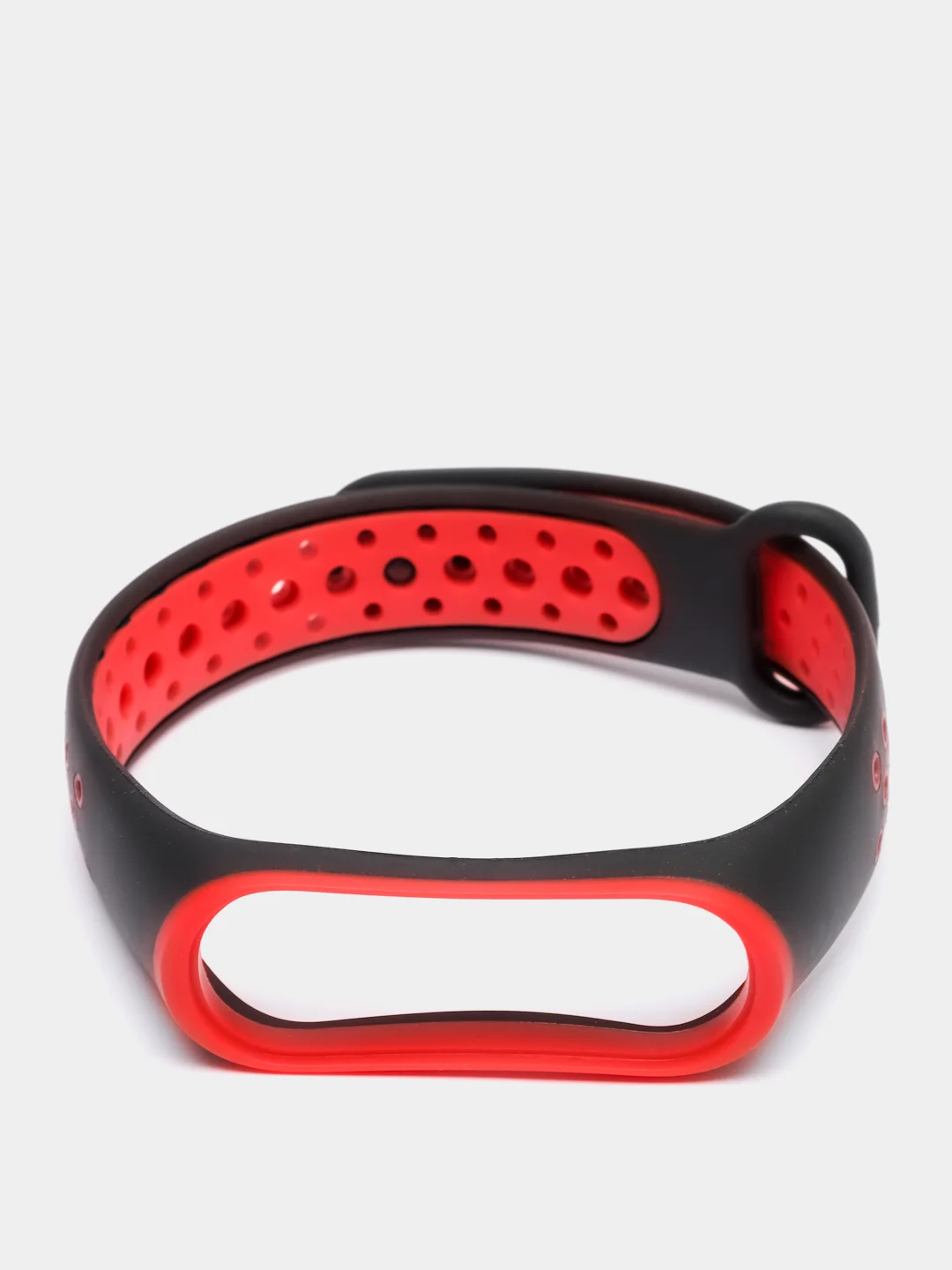 Тёмно-серый силиконовый ремешок для Xiaomi Mi Band 5 и Mi Band 6, спортивный