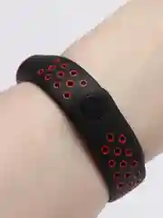 Тёмно-серый силиконовый ремешок для Xiaomi Mi Band 5 и Mi Band 6, спортивный