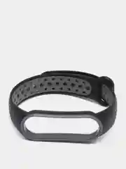 Серый силиконовый ремешок для Xiaomi Mi Band 3, 4
