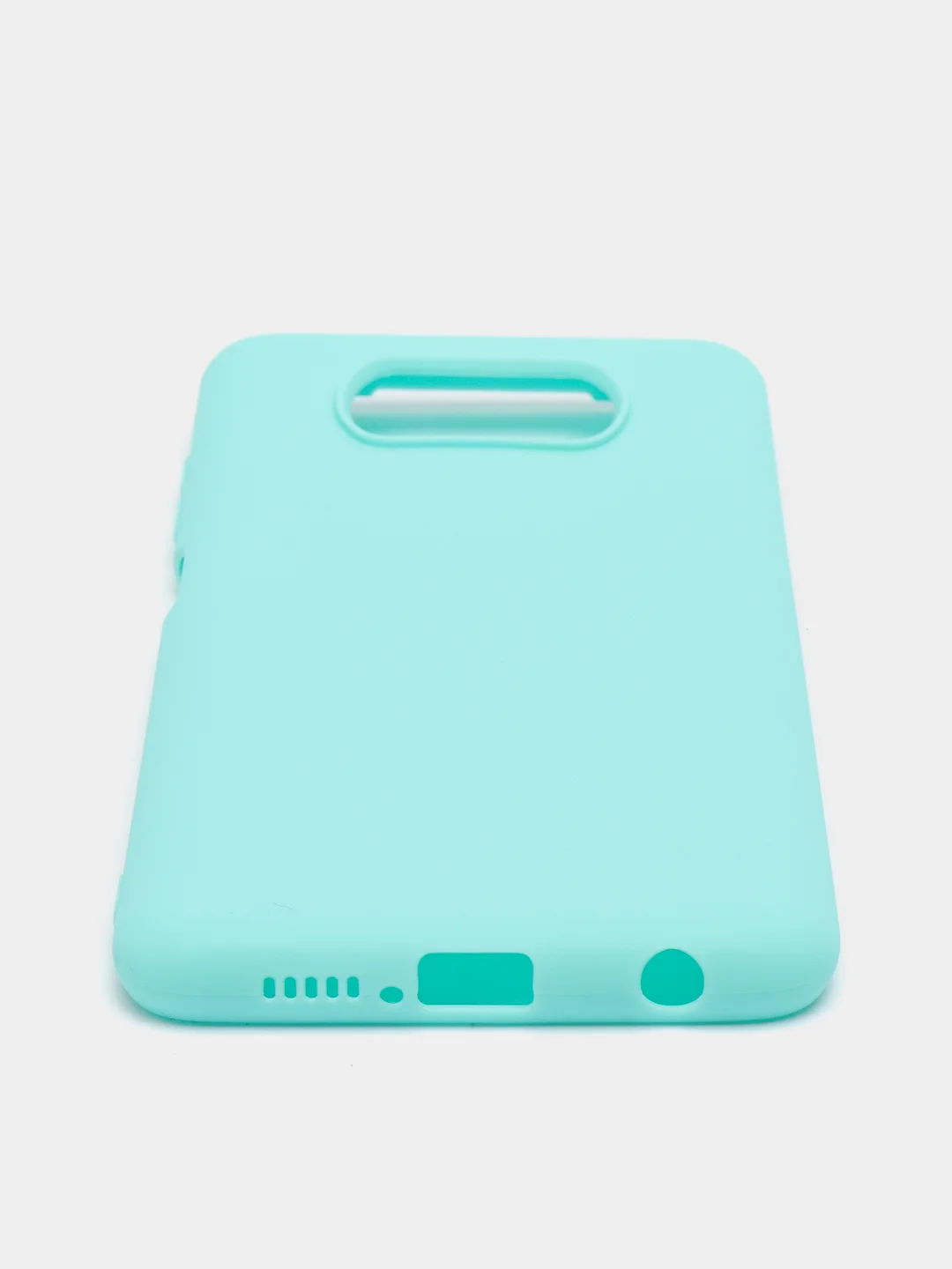 Бирюзовый чехол для Xiaomi Poco X3 NFC / Poco X3 Pro, силиконовый, матовый