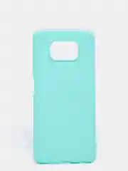 Бирюзовый чехол для Xiaomi Poco X3 NFC / Poco X3 Pro, силиконовый, матовый