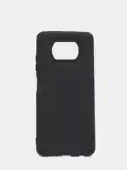 Черный чехол для Xiaomi Poco X3 NFC / Poco X3 Pro, силиконовый, матовый