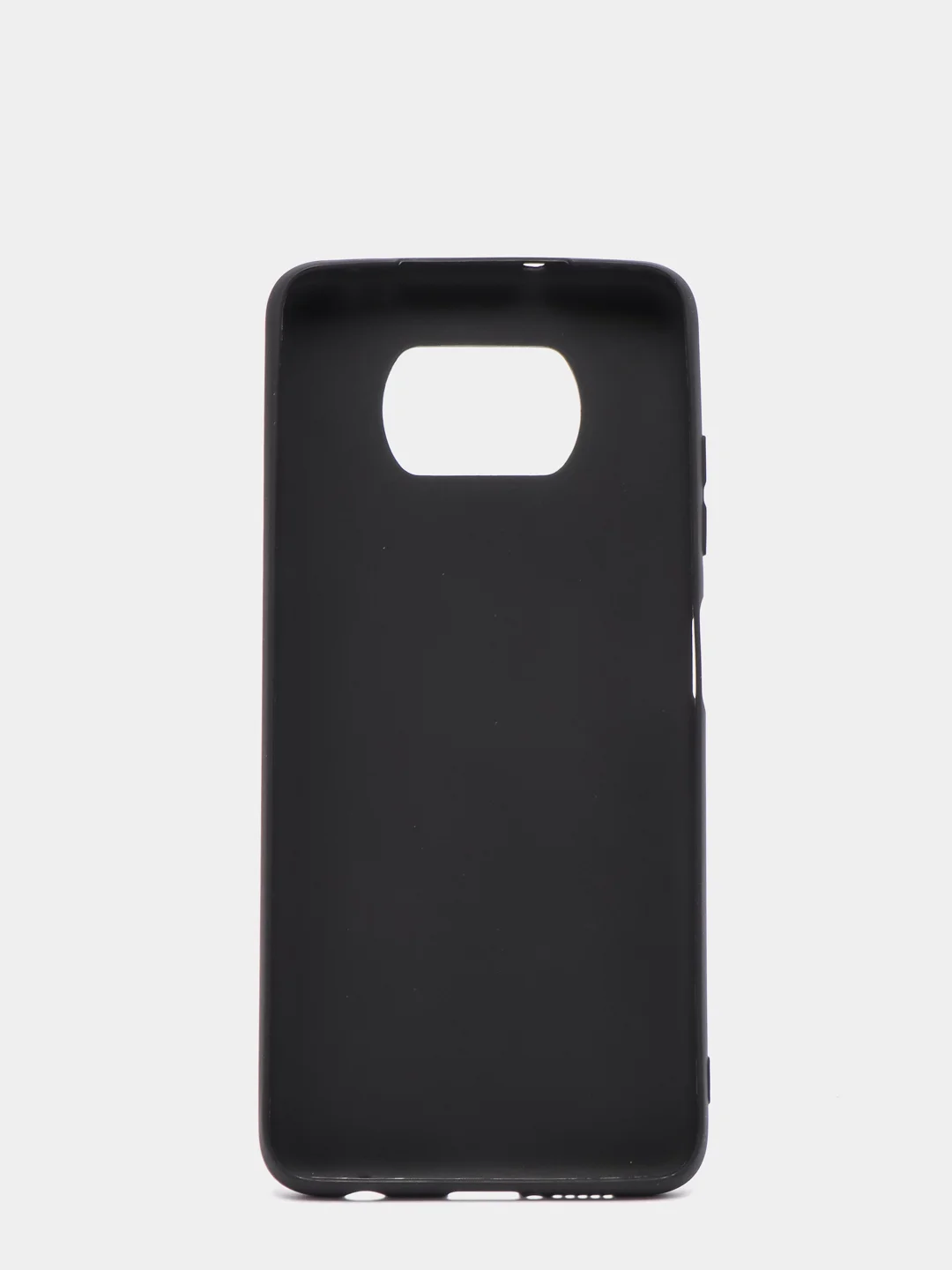 Черный чехол для Xiaomi Poco X3 NFC / Poco X3 Pro, силиконовый, матовый