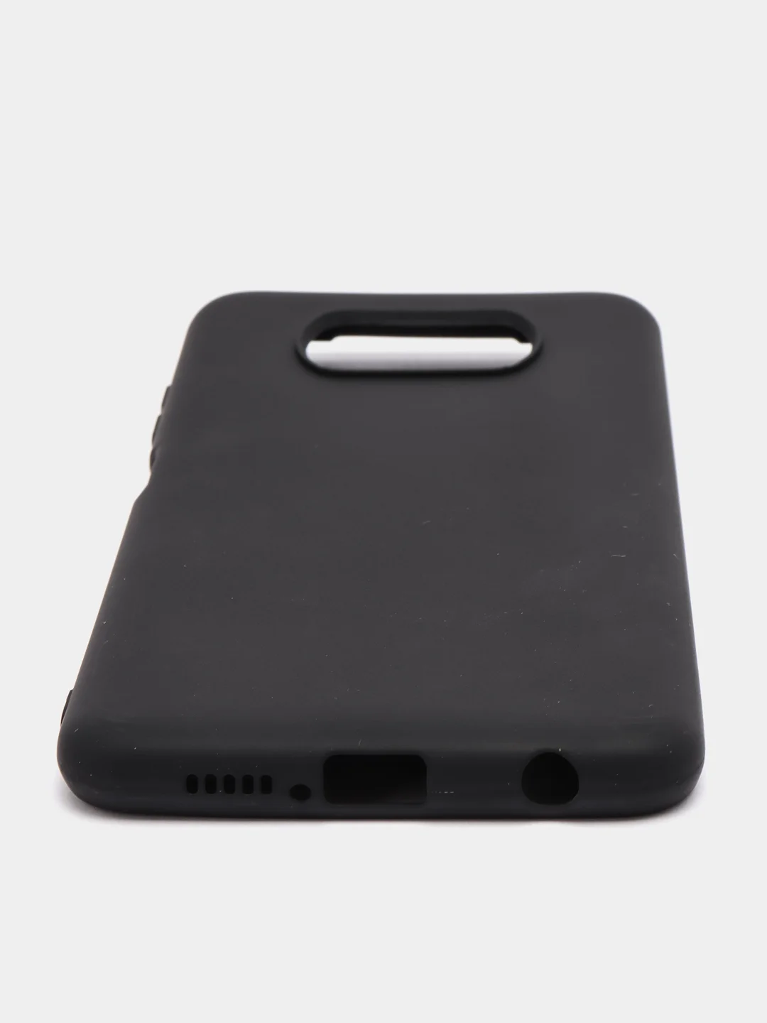 Черный чехол для Xiaomi Poco X3 NFC / Poco X3 Pro, силиконовый, матовый