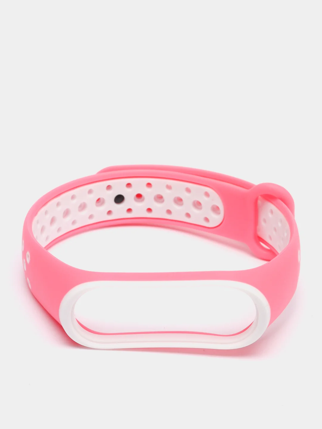 Розовый силиконовый ремешок для Xiaomi Mi Band 3, 4