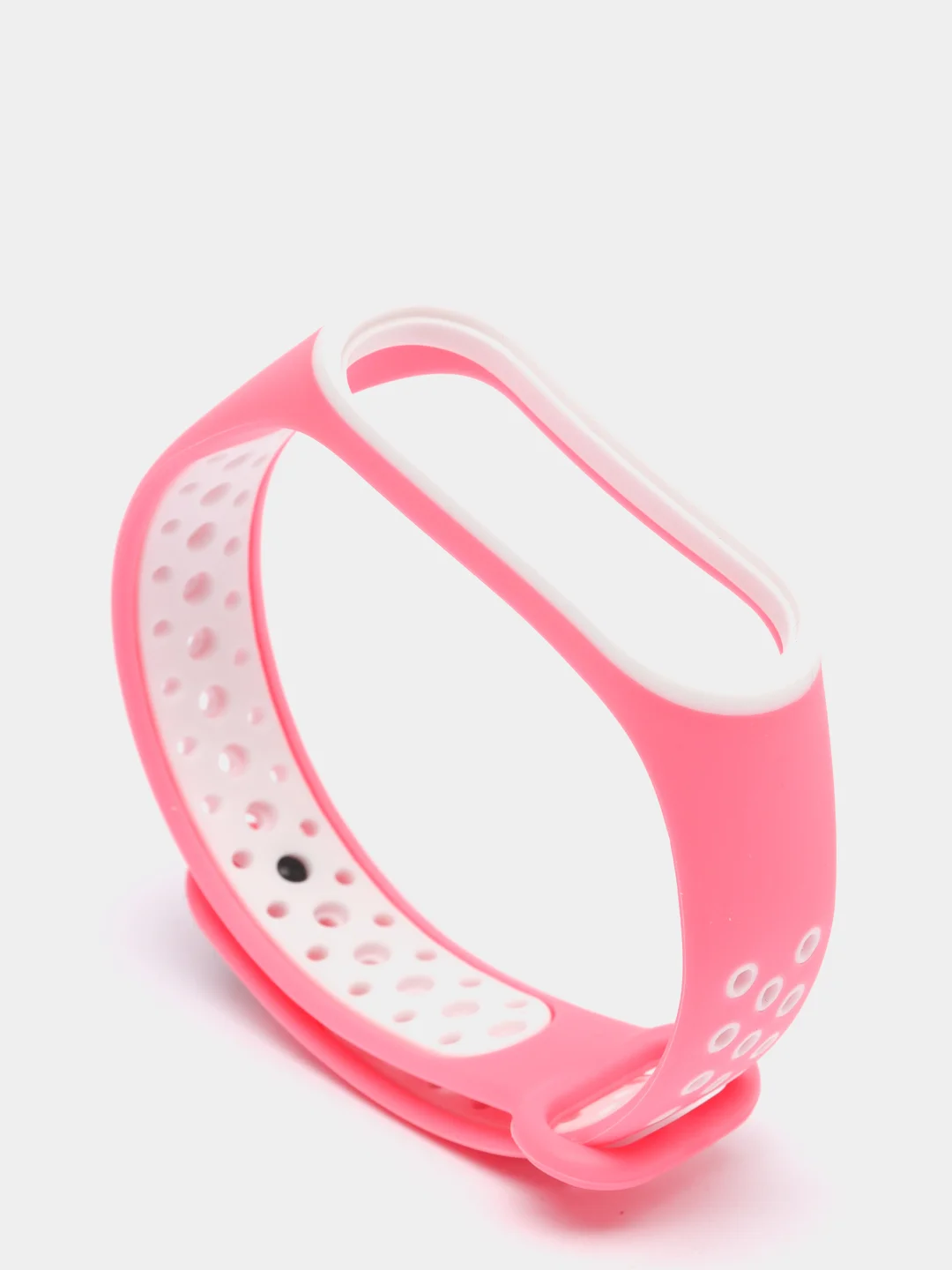Розовый силиконовый ремешок для Xiaomi Mi Band 3, 4