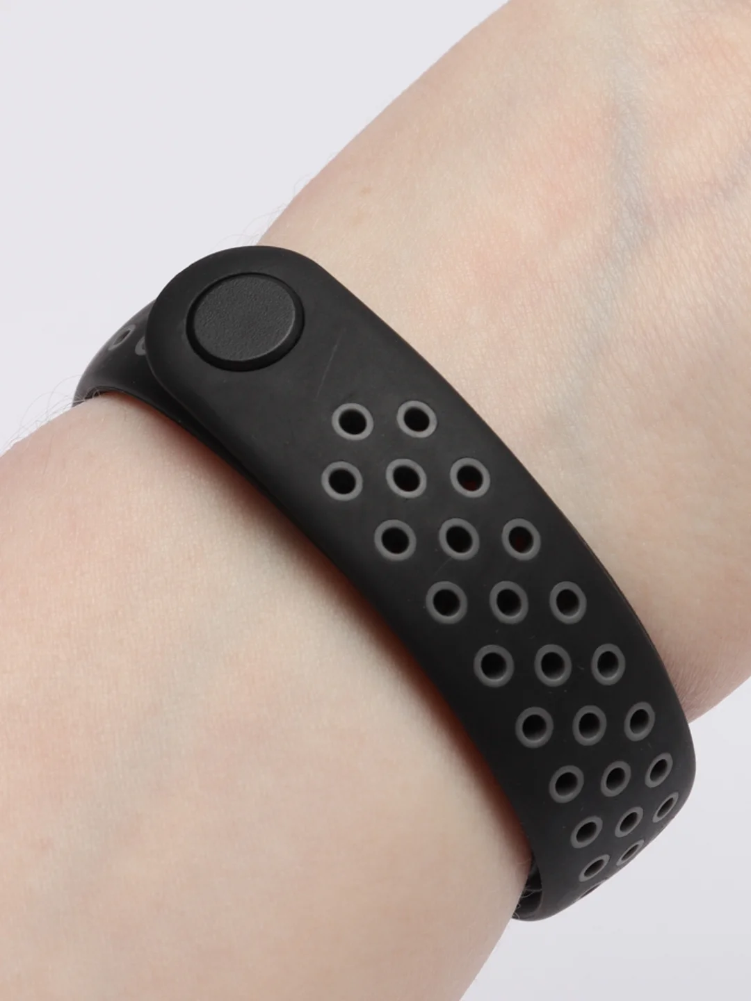 Угольный силиконовый ремешок для Xiaomi Mi Band 3, 4