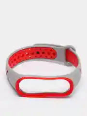 Серый силиконовый ремешок для Xiaomi Mi Band 3, 4