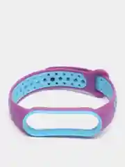 Сиреневый силиконовый ремешок для Xiaomi Mi Band 5 и Mi Band 6, спортивный