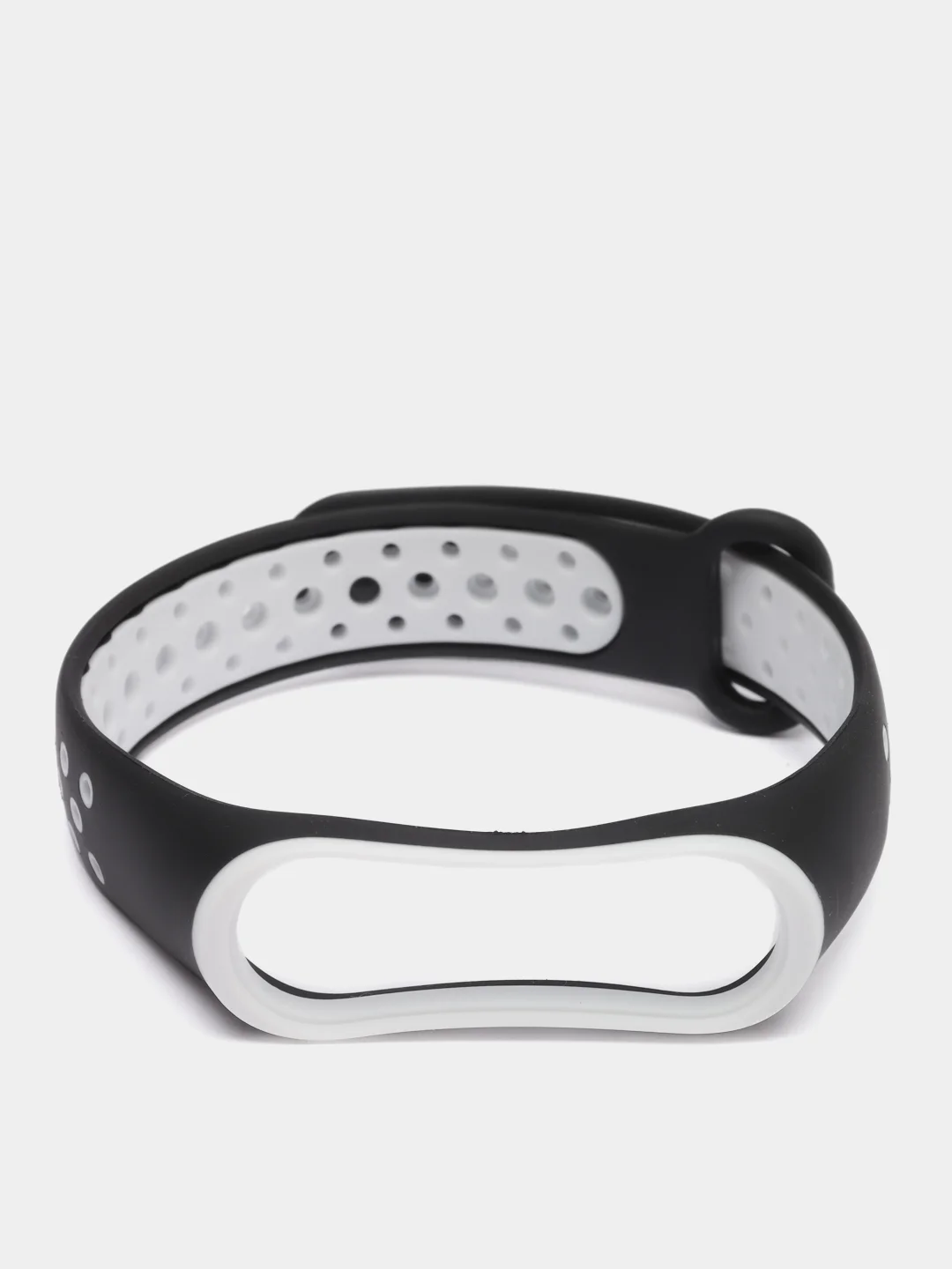 Черный силиконовый ремешок для Xiaomi Mi Band 3, 4