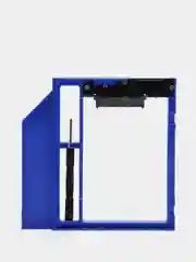 Синий адаптер Салазки для SSD / HDD 2,5" в разъем DVD привода