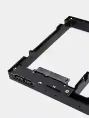 Черный адаптер Салазки для SSD / HDD 2,5" в разъем DVD привода