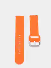 Оранжевый силиконовый ремешок универсальный для Xiaomi Amazfit Bip / Samsung / Huawei, 20 мм