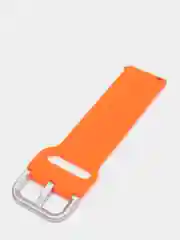 Оранжевый силиконовый ремешок универсальный для Xiaomi Amazfit Bip / Samsung / Huawei, 20 мм