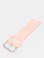Розовый силиконовый ремешок универсальный для Xiaomi Amazfit Bip / Samsung / Huawei, 20 мм