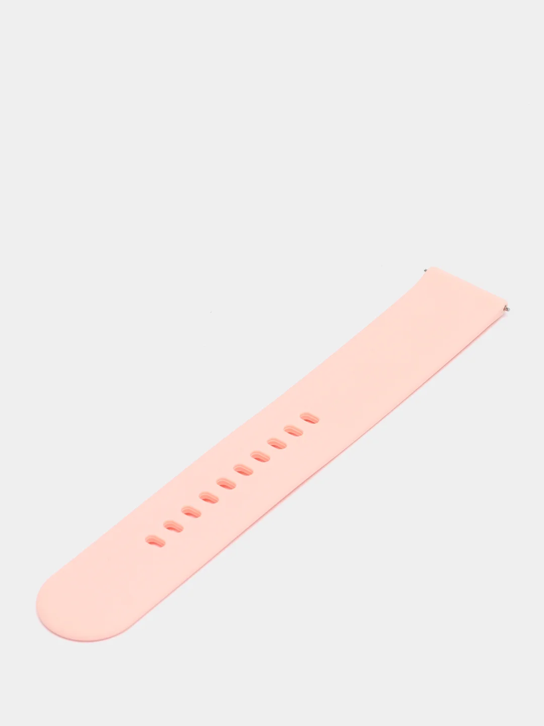 Розовый силиконовый ремешок универсальный для Xiaomi Amazfit Bip / Samsung / Huawei, 20 мм