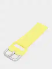 Лимонный силиконовый ремешок универсальный для Xiaomi Amazfit Bip / Samsung / Huawei, 20 мм