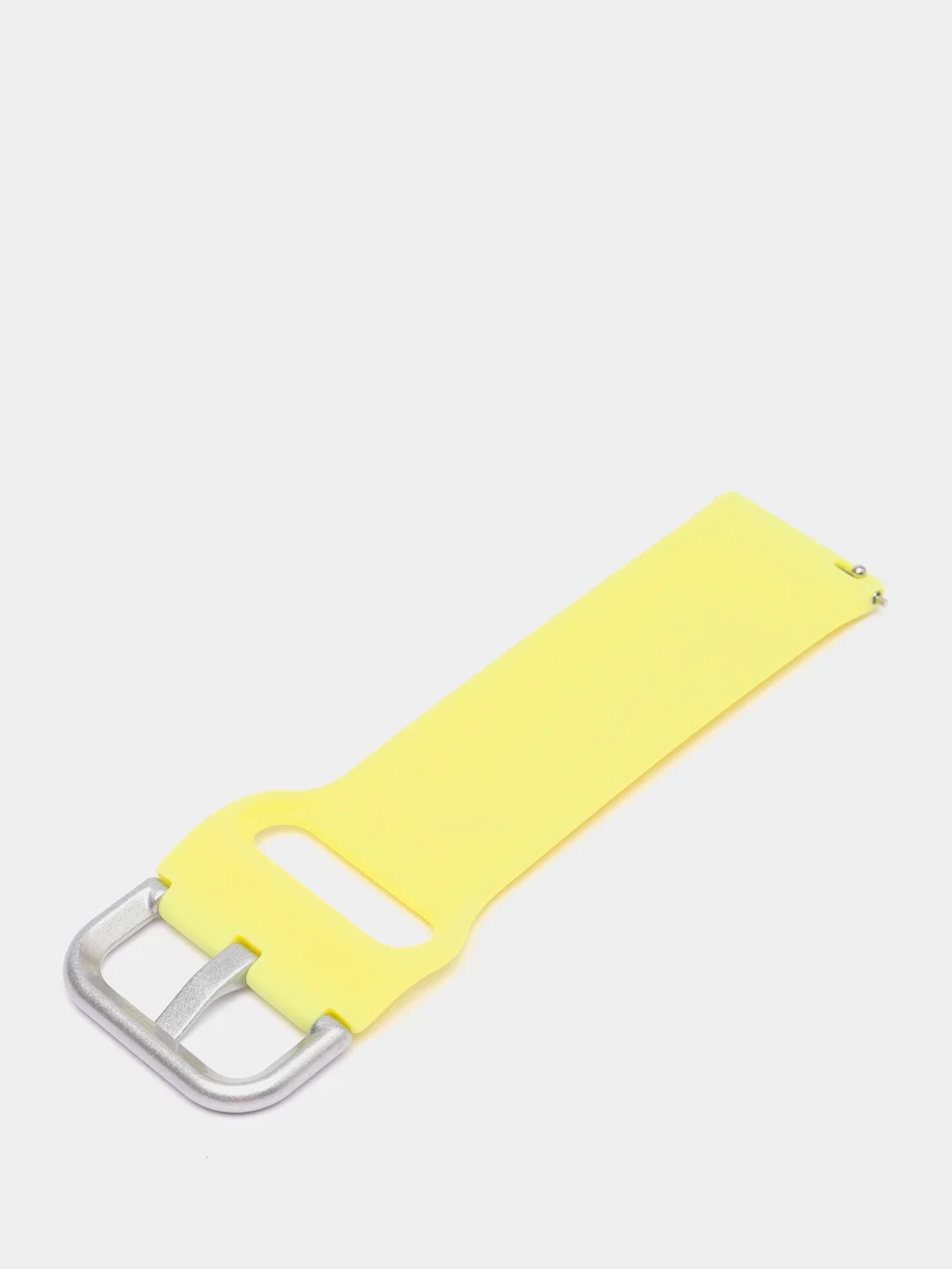 Лимонный силиконовый ремешок универсальный для Xiaomi Amazfit Bip / Samsung / Huawei, 20 мм
