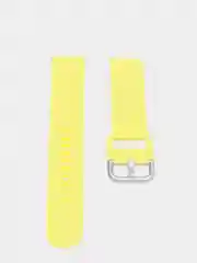 Лимонный силиконовый ремешок универсальный для Xiaomi Amazfit Bip / Samsung / Huawei, 20 мм