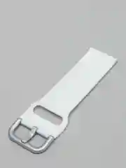 Белый силиконовый ремешок универсальный для Xiaomi Amazfit Bip / Samsung / Huawei, 20 мм