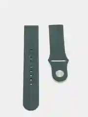Зелёный хаки ремешок силиконовый с кнопкой для Xiaomi / Amazfit Bip / Samsung / Huawei, 20 мм