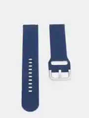 Темно-синий силиконовый ремешок универсальный для Xiaomi Amazfit Bip / Samsung / Huawei, 20 мм