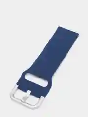 Темно-синий силиконовый ремешок универсальный для Xiaomi Amazfit Bip / Samsung / Huawei, 20 мм