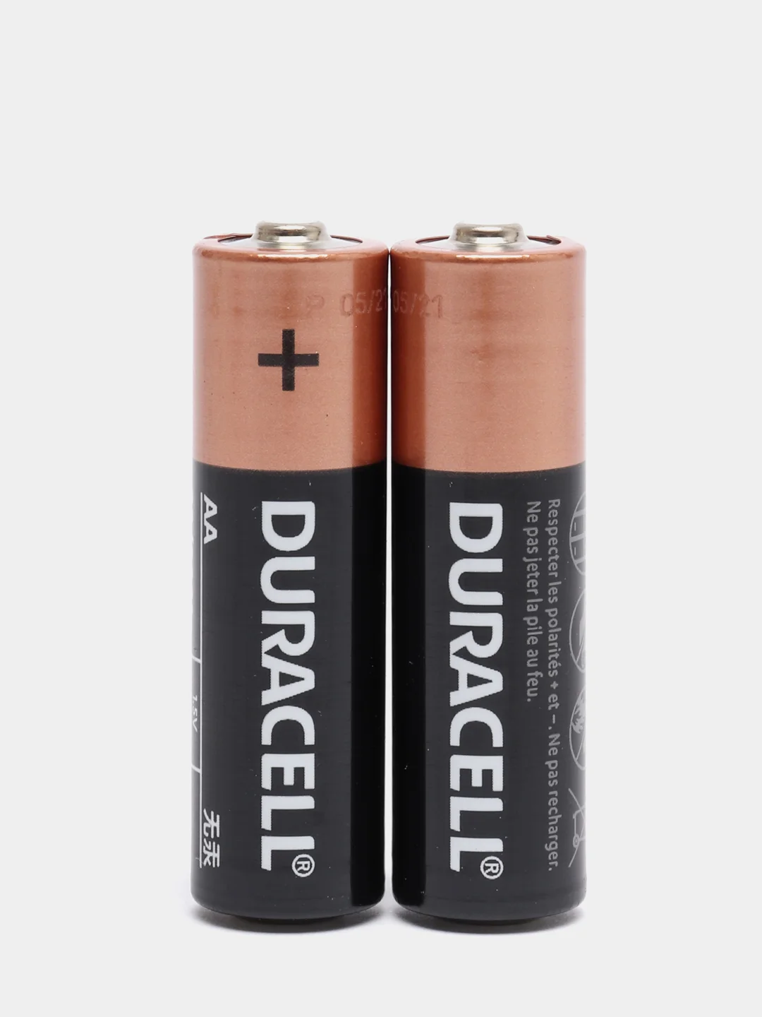 Батарейки Duracell Simply пальчиковые и мизинчиковые, 2 штуки АА (LR6) и ААА (LR03)