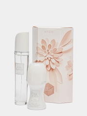 Женский набор AVON PUR BLANKA: туалетная вода, 50 мл и шариковый дезодорант