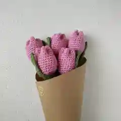 Красный тюльпаны ручной работы