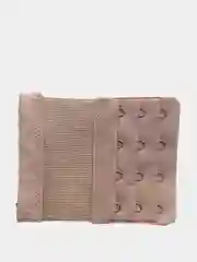 Бежевый удлинитель для бюстгальтера четырёхрядный
