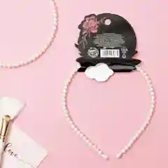 S Ободок для волос жемчужный "Мечтай"