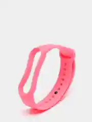 Розовый силиконовый ремешок для фитнес-браслета Xiaomi Mi Band 5 (Ми Бэнд 5)/Mi Band 6 (Ми Бэнд 6)