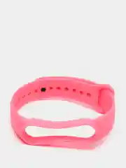 Розовый силиконовый ремешок для фитнес-браслета Xiaomi Mi Band 5 (Ми Бэнд 5)/Mi Band 6 (Ми Бэнд 6)