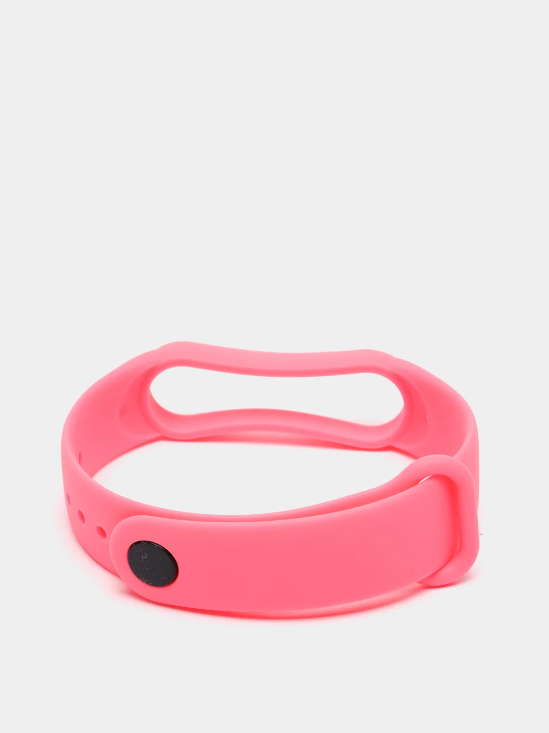 Розовый силиконовый ремешок для фитнес-браслета Xiaomi Mi Band 5 (Ми Бэнд 5)/Mi Band 6 (Ми Бэнд 6)