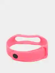 Розовый силиконовый ремешок для фитнес-браслета Xiaomi Mi Band 5 (Ми Бэнд 5)/Mi Band 6 (Ми Бэнд 6)