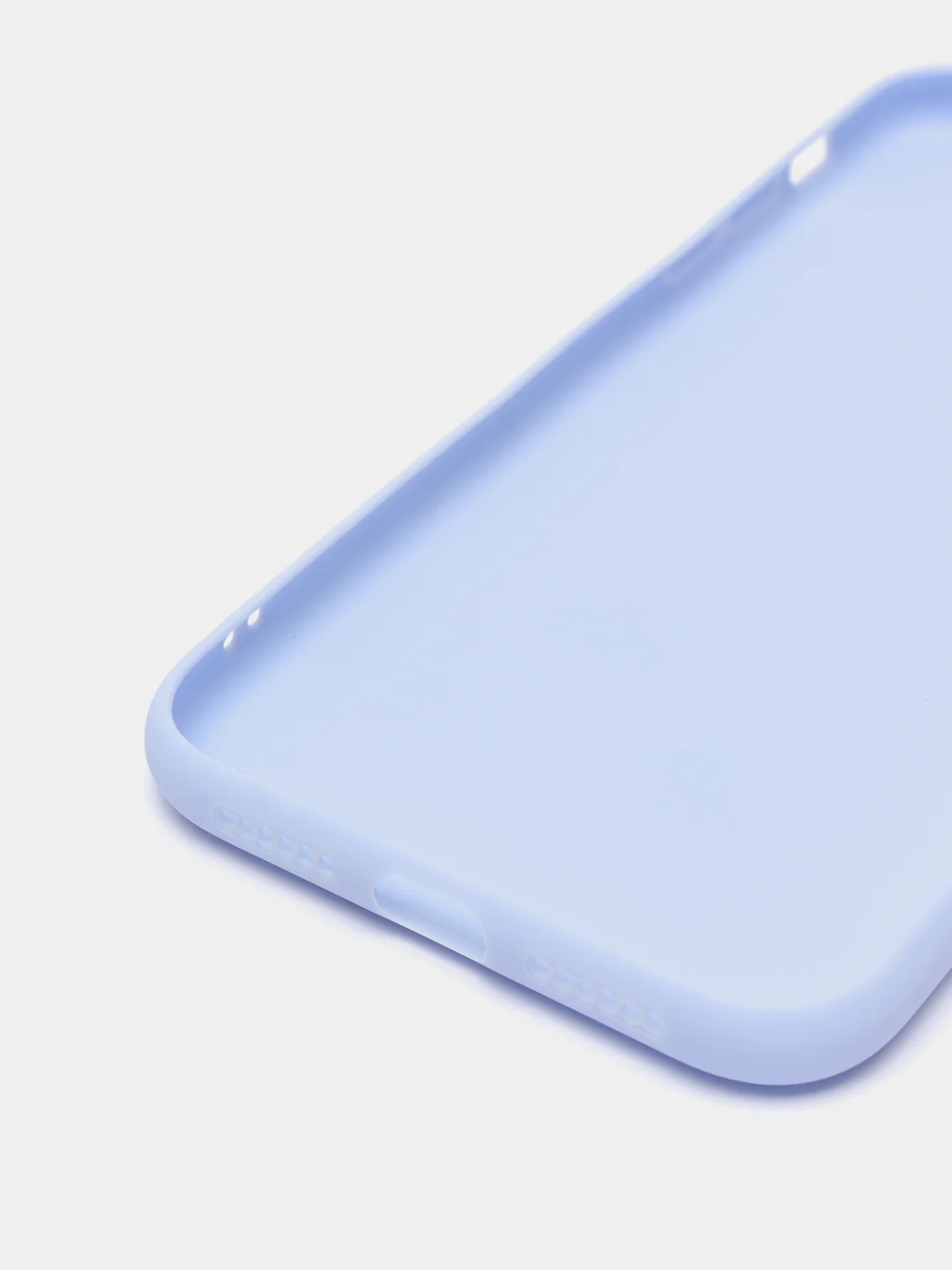 Светло-синий чехол для iPhone 11 цветной матовый