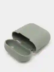 Хаки чехол для наушников Apple Airpods 1 и 2 силиконовый