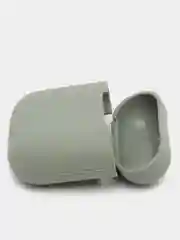 Хаки чехол для наушников Apple Airpods 1 и 2 силиконовый