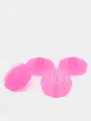 Щетка ПВХ круглая для кошек и собак, цвет случайный