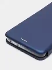 Синий чехол книжка Samsung Galaxy S21 Ultra, Самсунг Галакси С21 Ультра