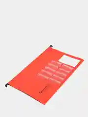 Подвесные папки А4/Foolscap (406х245 мм), до 80 листов, КОМПЛЕКТ 10 шт., красные, картон, BRAUBERG (Италия), 231796