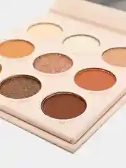 Бежевый тени - глиттер для век 9 оттенков Ever Beauty