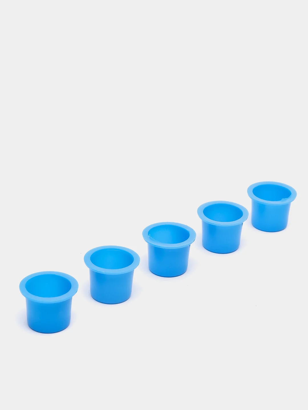 Колпачки для тату-краски Blue, в банке