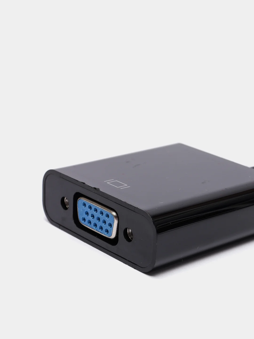 Кабель переходник адаптер HDMI-VGA с аудио AUX выходом
