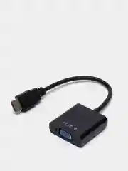 Кабель переходник адаптер HDMI-VGA с аудио AUX выходом