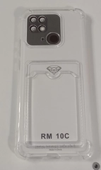 Чехол XIAOMI REDMI 10C / POCO C40 карман для пластиковой карты и с защитой камеры
