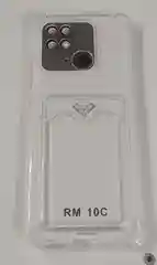 Чехол XIAOMI REDMI 10C / POCO C40 карман для пластиковой карты и с защитой камеры