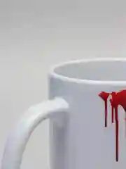 Белый кружка CoolPodarok "Не брать, я псих"