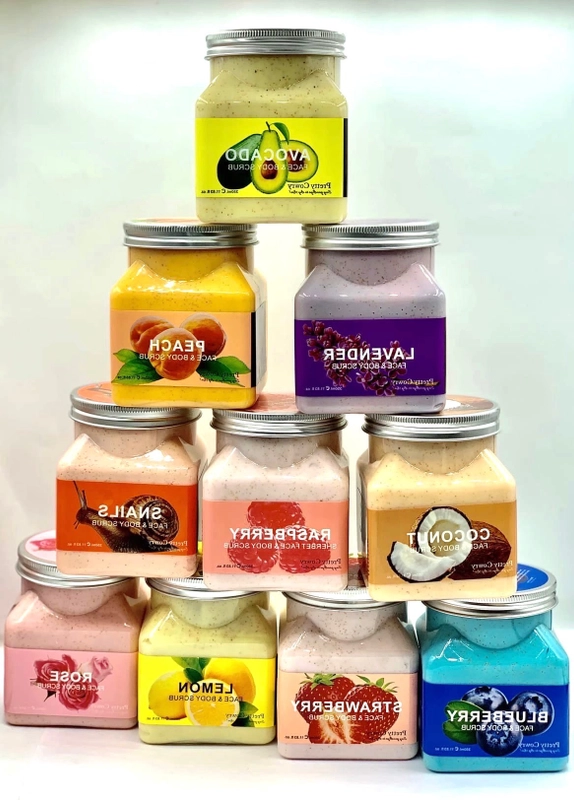 Скраб для тела в баночке Face and Body scrub, 350 мл